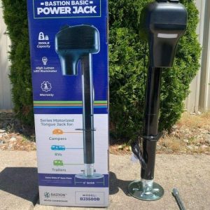 One New Electric Tongue Jack | 3500LB Capacity A-Frame | LED | Campers/RVs