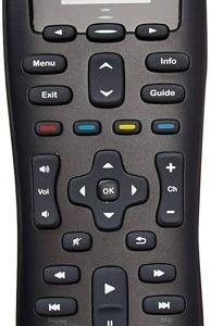Logitech – Harmony 665 10-Device Universal Remote – Black
