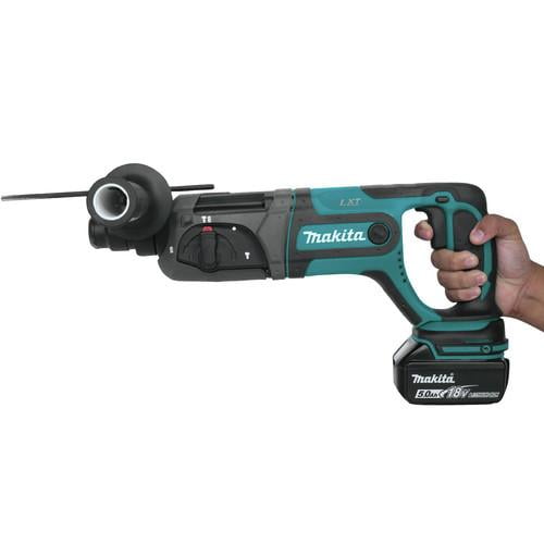 Makita 18V LXT Cordless Lithium-Ion SDS-Plus 7-18 in. Rotary Hammer Kit - XRH04T - Image 7