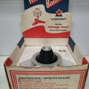 Vintage NOS NEW FOXCRAFT PA Precision WB-1 Wheel Balancer in the Advertising Box