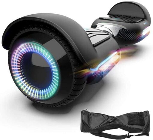 6.5 Inch Swift with Flashed Wheel Smart Self Balancing Scooter with Music Speaker App-Enabled Hoverboard UL2272 Certified - Image 2