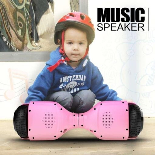 6.5 Inch Swift with Flashed Wheel Smart Self Balancing Scooter with Music Speaker App-Enabled Hoverboard UL2272 Certified - Image 6