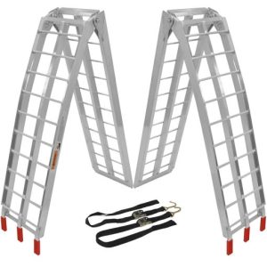 Titan Ramps Loading Ramps 7.5' Pair ATV Aluminum Folding All Terrain Portable