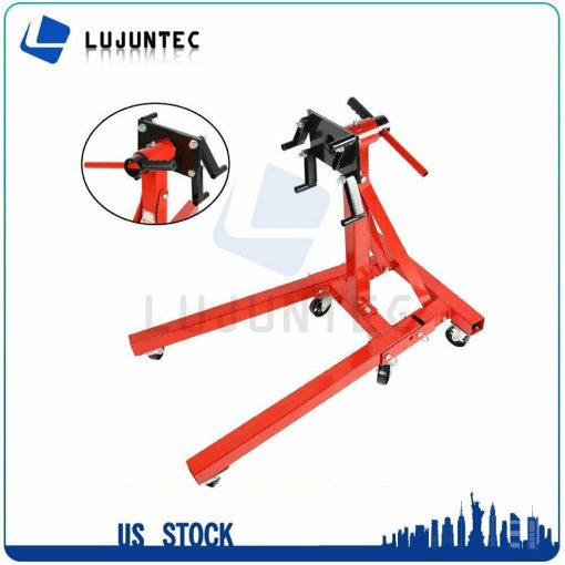 Engine Stand | 360 Degree Head Motor Hoist Stand Car Repair Rebuild Jack 2000LB