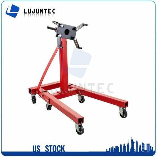 Engine Stand | 360 Degree Head Motor Hoist Stand Car Repair Rebuild Jack 2000LB - Image 2