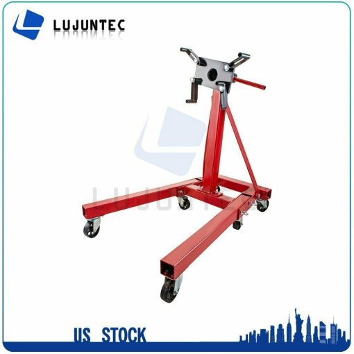 Engine Stand | 360 Degree Head Motor Hoist Stand Car Repair Rebuild Jack 2000LB - Image 3