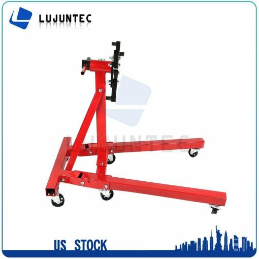 Engine Stand | 360 Degree Head Motor Hoist Stand Car Repair Rebuild Jack 2000LB - Image 5