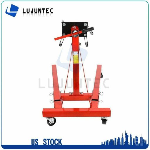 Engine Stand | 360 Degree Head Motor Hoist Stand Car Repair Rebuild Jack 2000LB - Image 6