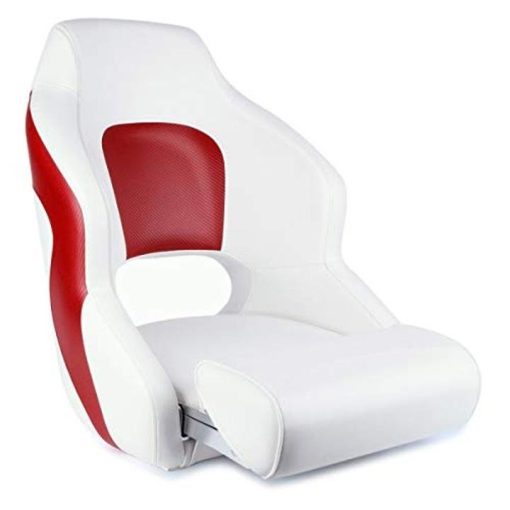 Premium Boat Seats | Two Tone Captain’s Bucket Boat Seats Model A - Image 4