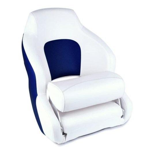 Premium Boat Seats | Two Tone Captain’s Bucket Boat Seats Model A - Image 8