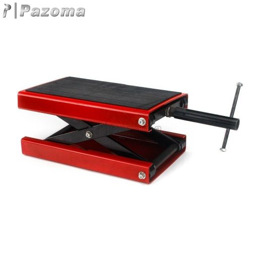 1100LBS Motorcycle MX Supermoto ATV Scissor Jack Center Lift Crank Repair Stand - Image 6