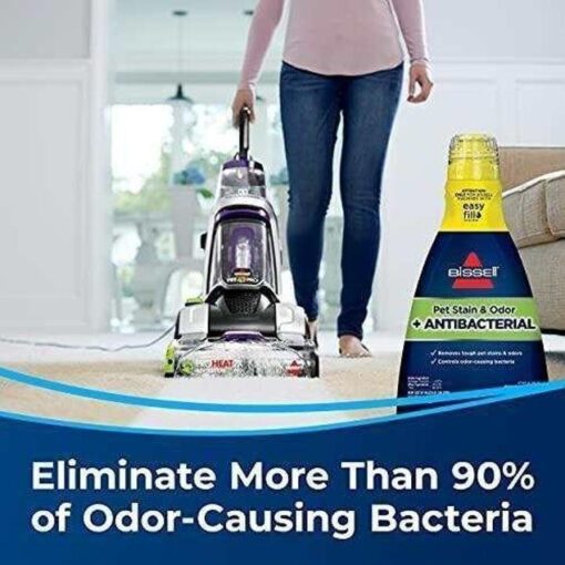 ProHeat 2X Revolution Max Clean Pet Pro Full-Size Carpet Cleaner, 1986, with Antibacterial Formula and Bonus 3∩∩ Tough Stain Tool - Image 6