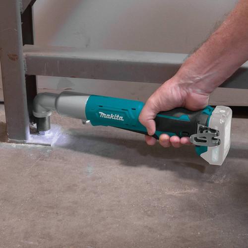 Makita 12V MAX CXT Cordless Lithium-Ion 3/8 in. Angle Impact Wrench (Tool Only) - LT02Z - Image 7
