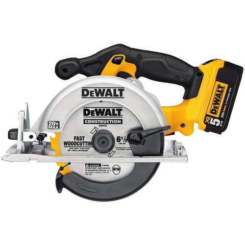 DEWALT 20V MAX Cordless Lithium-Ion 6-1/2 in. Circular Saw Kit - DCS391P1 - Image 2