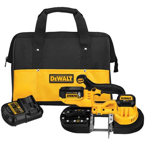 DEWALT 20V MAX Cordless Lithium-Ion Band Saw Kit - DCS371P1
