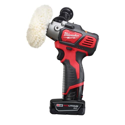 Milwaukee 2438-22X M12 Lithium-Ion Variable Speed Polisher-Sander XC Kit - Image 2