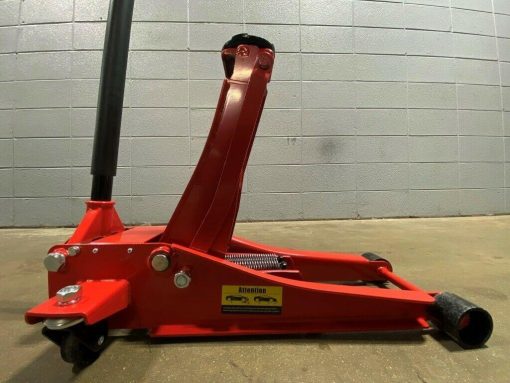 5Star 3 Ton Heavy Duty Steel Ultra Low Profile Floor Jack Quick Pump Lifting Car - Image 3