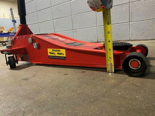 5Star 3 Ton Heavy Duty Steel Ultra Low Profile Floor Jack Quick Pump Lifting Car - Image 6