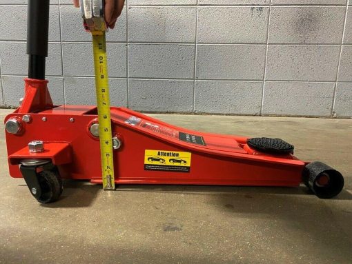 5Star 3 Ton Heavy Duty Steel Ultra Low Profile Floor Jack Quick Pump Lifting Car - Image 7