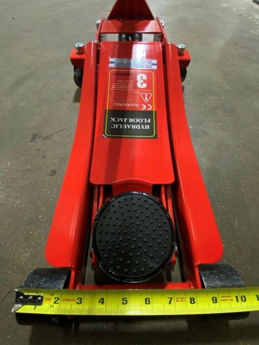 5Star 3 Ton Heavy Duty Steel Ultra Low Profile Floor Jack Quick Pump Lifting Car - Image 8
