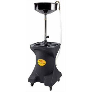 JohnDow JDI-27DC 27-Gallon Deluxe Self-Evacuating Poly Oil Drain