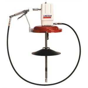 Lincoln 917 High Pressure 50:1 Pneumatic Air Operated 120 lb. Drum Barrel Pump