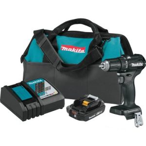 Makita 18V LXT Lithium-Ion Brushless Sub-Compact 1/2 in. Cordless Drill Driver Kit (2 Ah) - XFD11R1B