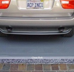Park Smart Clean Park Garage Floor Mat – 60716 7.5' x 16' 20-Mil thickness