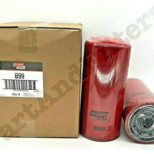 Baldwin B99 Oil Filter Fits Caterpillar P554005, LF691A, LFP4005 (Pack of 6)
