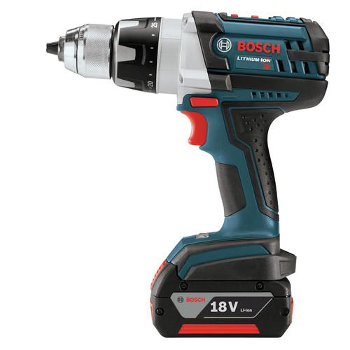 Factory Reconditioned Bosch 18V Lithium-Ion Brute Tough 1/2 in. Cordless Drill Driver Kit - DDH181-01-RT - Image 2