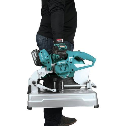 Makita 18V X2 LXT 5.0Ah Lithium-Ion Brushless Cordless 14 in. Cut-Off Saw Kit - XWL01PT - Image 10