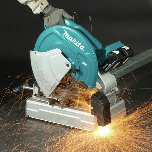 Makita 18V X2 LXT 5.0Ah Lithium-Ion Brushless Cordless 14 in. Cut-Off Saw Kit - XWL01PT - Image 13