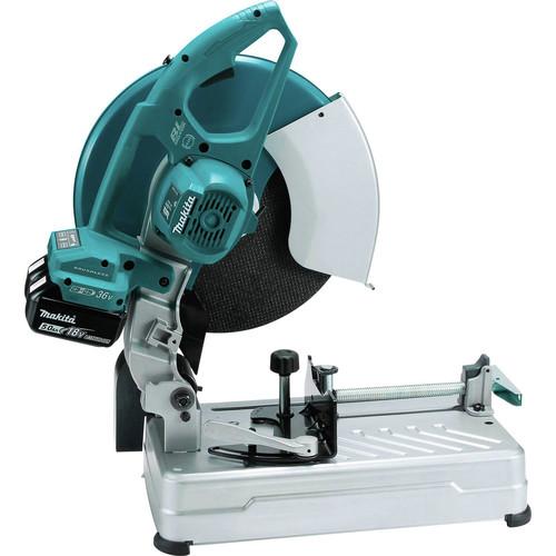Makita 18V X2 LXT 5.0Ah Lithium-Ion Brushless Cordless 14 in. Cut-Off Saw Kit - XWL01PT - Image 4
