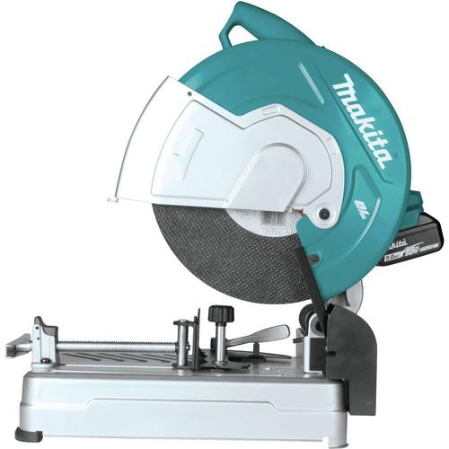 Makita 18V X2 LXT 5.0Ah Lithium-Ion Brushless Cordless 14 in. Cut-Off Saw Kit - XWL01PT - Image 5