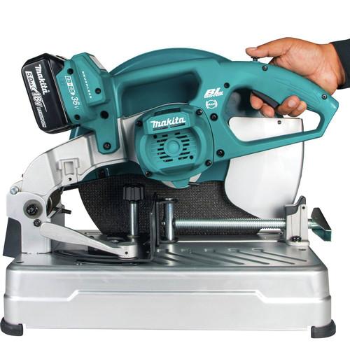 Makita 18V X2 LXT 5.0Ah Lithium-Ion Brushless Cordless 14 in. Cut-Off Saw Kit - XWL01PT - Image 9