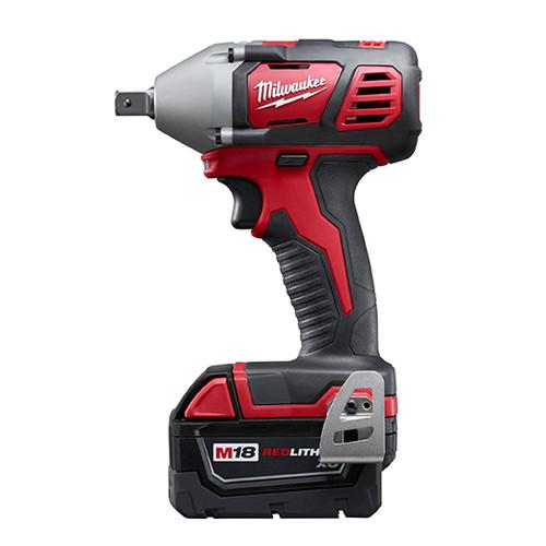 Milwaukee 2659-22 M18 Lithium-Ion 1/2 in. Impact Wrench Kit with Pin Detent - Image 2