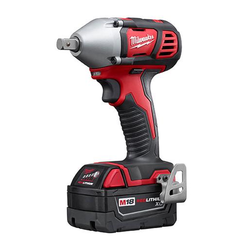 Milwaukee 2659-22 M18 Lithium-Ion 1/2 in. Impact Wrench Kit with Pin Detent - Image 3