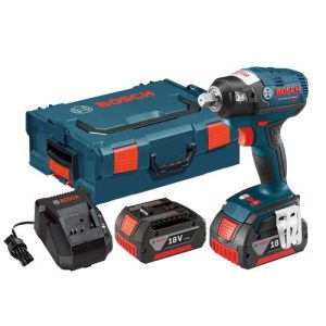 Factory Reconditioned Bosch 18V Li-Ion 1/2 in. Pin Detent Brushless Impact Wrench Kit with L-BOXX 2 Case - IWBH182-01L-RT