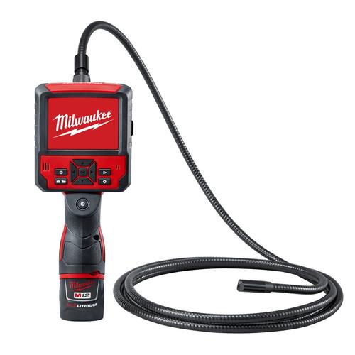 Milwaukee 2316-21 M12 1.5 Ah Cordless Lithium-Ion M-SPECTOR FLEX 9 ft. Inspection Camera Cable Kit - Image 2