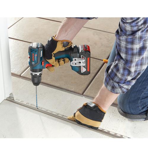 Bosch 18V 4.0 Ah Cordless Lithium-Ion EC Brushless Impact Driver and Drill Driver Combo Kit - CLPK251-181 - Image 2