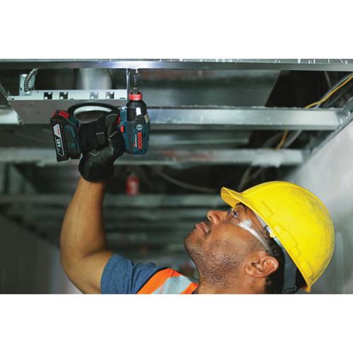 Bosch 18V 4.0 Ah Cordless Lithium-Ion EC Brushless Impact Driver and Drill Driver Combo Kit - CLPK251-181 - Image 4