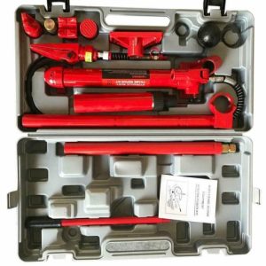 10 Ton Porta Power Hydraulic Jack Auto Body Frame Repair Tool Lift Ram Kits