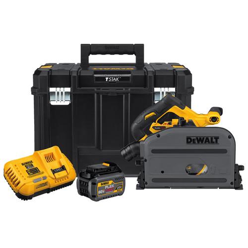 DEWALT FLEXVOLT 60V MAX 6-1/2 in. Cordless TrackSaw Kit - DCS520T1
