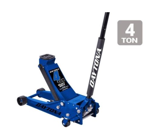Floor Jack 4 Ton Heavy Duty Steel Rapid Pump Truck Service 8000 lbs Low Profile