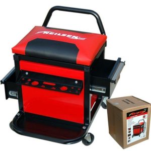 Neilsen Mechanic Creeper Mobile Work Chair Stool Trolley Seat & Tool Drawers