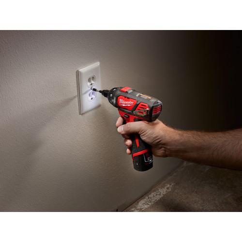 Milwaukee 2482-22 M12 12V Cordless Lithium-Ion 2-Tool Combo Kit with Bit Set - Image 10