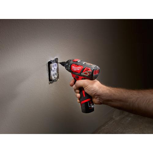 Milwaukee 2482-22 M12 12V Cordless Lithium-Ion 2-Tool Combo Kit with Bit Set - Image 9