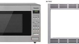 27§ Microwave Trim Kit for Panasonic 2.2 cu ft Microwave Ovens – NN-TK922SS (Stainless Steel)
