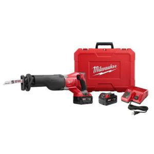 Milwaukee 2621-22 M18 SAWZALL Li-Ion Reciprocating Saw with 2 Batteries