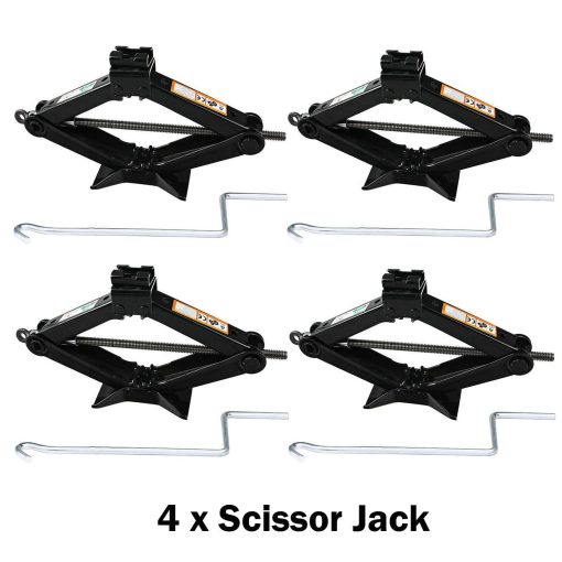 For FAST Car Lifting Telescopic Wheel Lug Nut Wrench 2 ton Wind Up Scissor Jack - Image 16